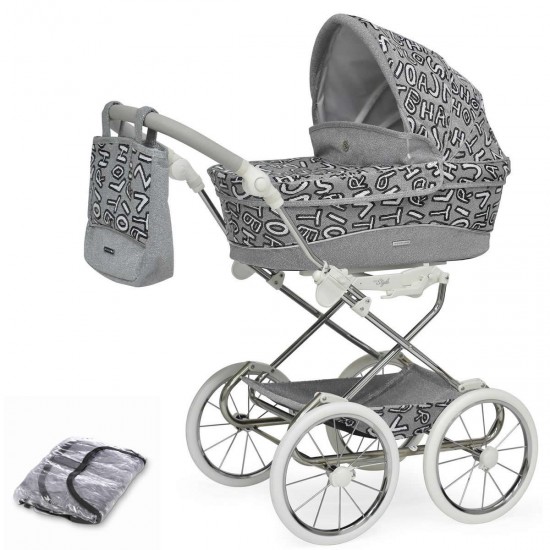 Silver cross dolls pram rain cover online